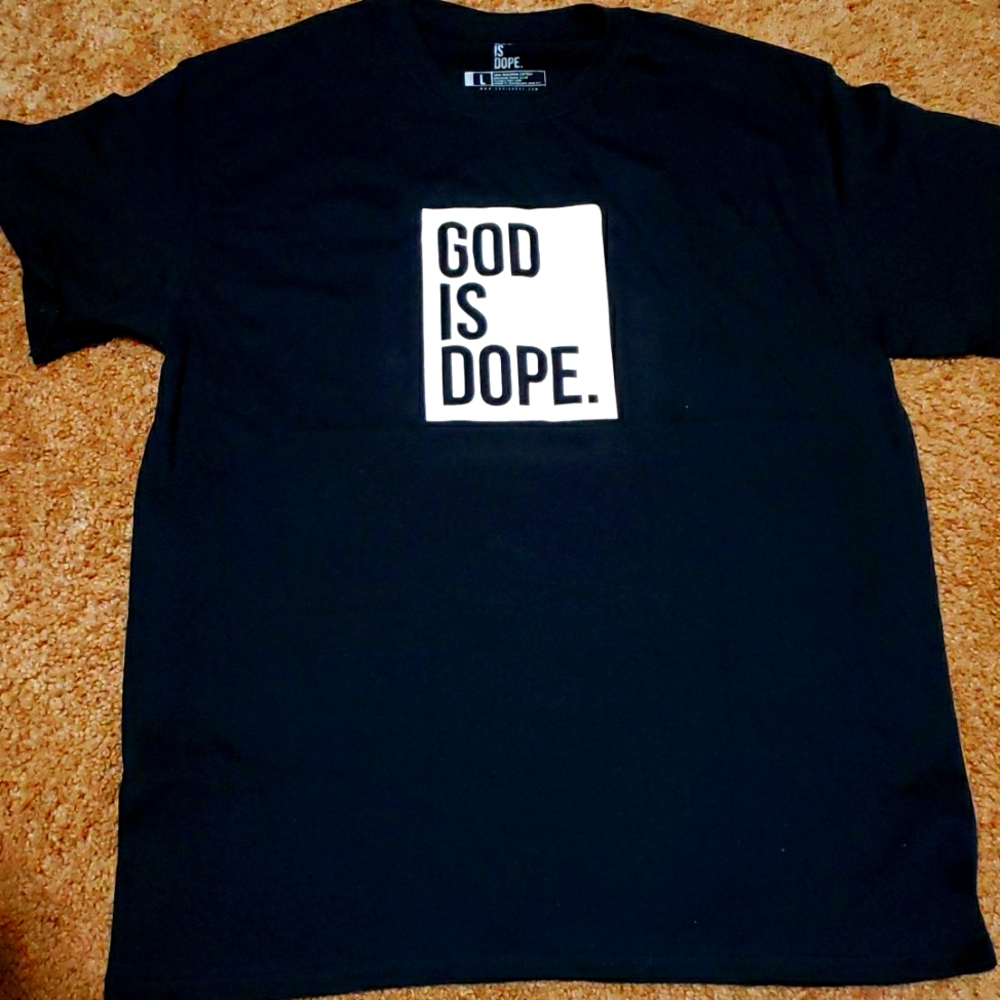 God Is Dope tee